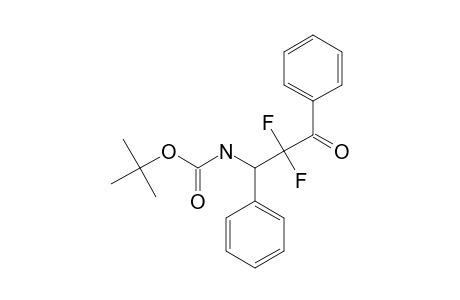 TERT.-BUTYL-2,2-DIFLUORO-3-OXO-1,3-DIPHENYLPROPYLCARBAMATE