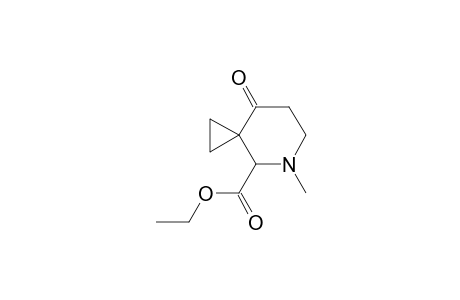 4-(Ethoxycarbonyl)-5-methyl-4-phenyl-5-azaspiro[2.5]octan-8-one