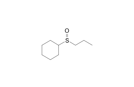 Cyclohexyl n-propyl sulfoxide