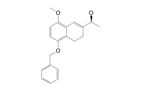 (-)-(1S)-8-benzyloxy-3-(1'-hydroxyethyl)-5-methoxy-1,2-dihydronaphthalene