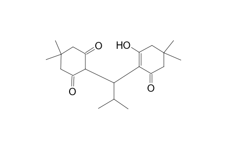Cyclohexane-1,3-dione, 2-[1-(6-hydroxy-4,4-dimethyl-2-oxocyclohex-6-enyl)-2-methylpropyl)-5,5-dimethyl-