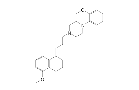 1-(2-Methoxyphenyl)-4-[3-(5-methoxy-1,2,3,4-tetrahydronaphthalen-1-yl)propyl]piperazine
