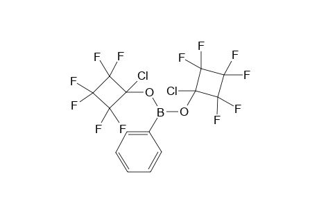 BENZENEBORONIC ACID, DIESTER WITH 1-CHLOROHEXAFLUOROCYCLOBUTANOL