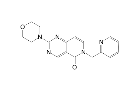 pyrido[4,3-d]pyrimidin-5(6H)-one, 2-(4-morpholinyl)-6-(2-pyridinylmethyl)-