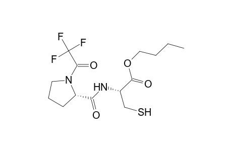 N-Tfa-L-prolylcysteine butyl ester