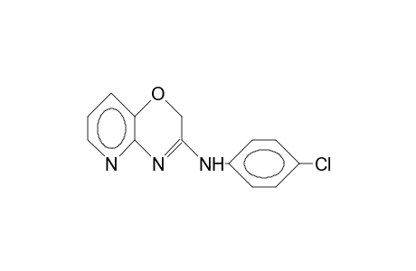 3-(4-Chloro-anilino)-2H-pyrido(3,2-B)1,4-oxazine