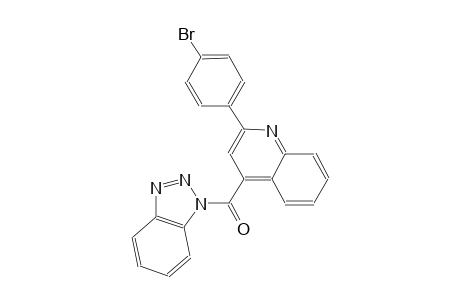 4-(1H-1,2,3-benzotriazol-1-ylcarbonyl)-2-(4-bromophenyl)quinoline