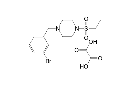 1-(3-bromobenzyl)-4-(ethylsulfonyl)piperazine oxalate