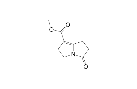 7-(Methoxycarbonyl)-7,8-didehydropyrrolizid-3-one