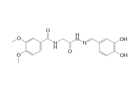 Benzamide, 3,4-dimethoxy-N-[2-(3,4-dihydroxybenzylidenhydrazino)-2-oxoethyl]-