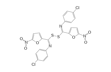 S(1),S(2)-bis[5'-Nitro-2'-furyl-N-(p-chlorophenyl)imido]-disulfide