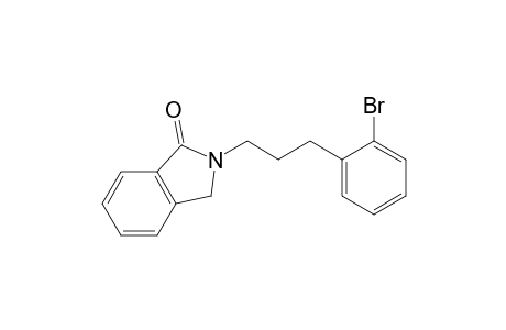 2-[3-(2-bromophenyl)-propyl]-2,3-dihydroisoindol-1-one