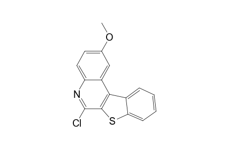 6-chloranyl-2-methoxy-[1]benzothiolo[2,3-c]quinoline