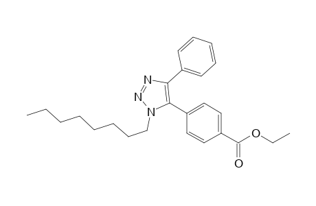 Ethyl 4-(1-octyl-4-phenyl-1H-1,2,3-triazol-5-yl)benzoate