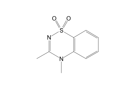 3,4-DIMETHYL-4H-1,2,4-BENZOTHIADIAZINE, 1,1-DIOXIDE