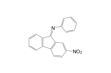 N-(2-nitro-9-fluorenylidene)aniline
