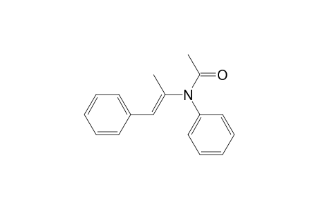 Acetamide, N-(1-methyl-2-phenylethenyl)-N-phenyl-