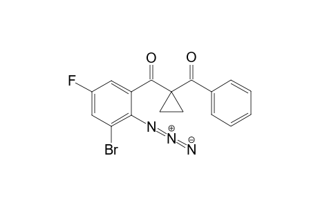(1-(2-azido-3-bromo-5-fluorobenzoyl)cyclopropyl)(phenyl)methanone