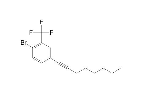 1-Bromo-4-(oct-1-ynyl)-2-(trifluoromethyl)benzene