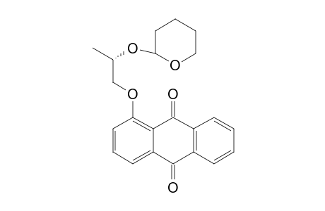 1-[(2S)-2-(2-oxanyloxy)propoxy]anthracene-9,10-dione