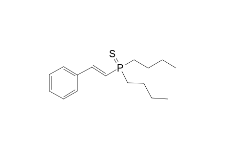 Dibutyl[(E)-2-phenylethenyl]phosphine sulfide