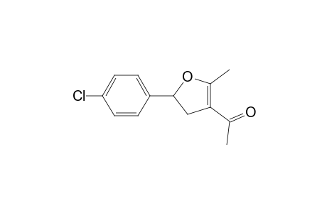 1-[2-(4-chlorophenyl)-5-methyl-2,3-dihydrofuran-4-yl]ethanone