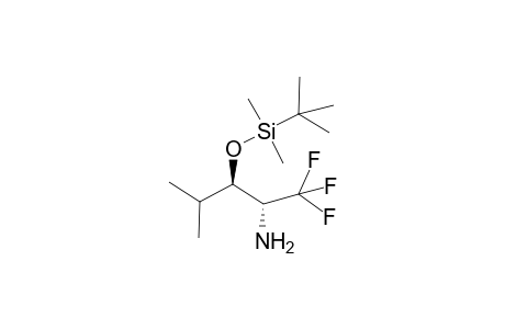(1R,2R)-2-{[tert-butyl(dimethyl)silyl]oxy}-3-methyl-1-(trifluoromethyl)butylamine