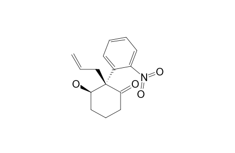 2-ALLYL-T-3-HYDROXY-R-2-(ORTHO-NITROPHENYL)-1-CYClOHEXANONE