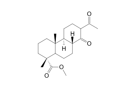 Methyl 13-acetyl-14-oxo-podocarp-18-oate