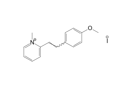 2-(p-methoxystyryl)-1-methylpyridinium iodide