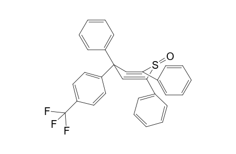 cis-4-(p-Trifluoromethylphenyl)-2,4,6-triphenyl-4H-thiopyran-1-oxide