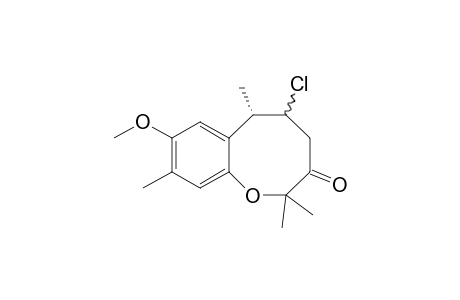 (S)-5-Chloro-8-methoxy-2,2,6,9-tetramethyl-5,6-dihydro-4H-benzo[b]oxocin-3-one