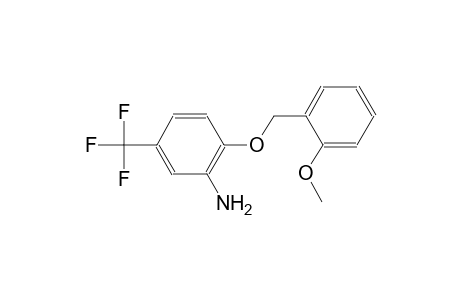 benzenamine, 2-[(2-methoxyphenyl)methoxy]-5-(trifluoromethyl)-