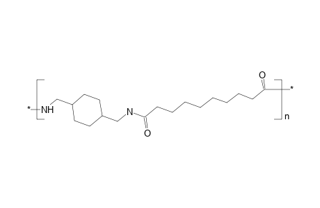 Poly(1,4-dimethylene cyclohexylene sebacamide)