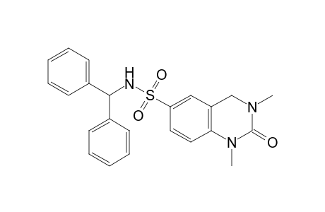 6-Quinazolinesulfonamide, N-(diphenylmethyl)-1,2,3,4-tetrahydro-1,3-dimethyl-2-oxo-