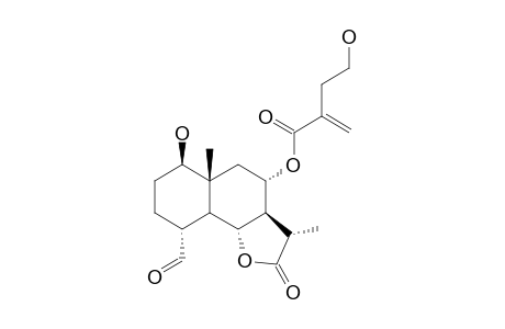 8-ALPHA-O-(4-HYDROXY-2-METHYLENEBUTANOYLOXY)-11-BETA,13-DIHYDROSONCHUCARPOLIDE