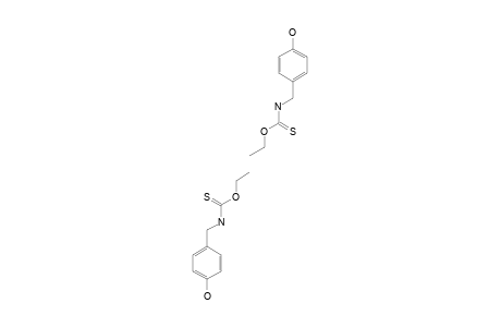 N-ETHOXYTHIOCARBONYL-4-HYDROXY-BENZYLAMINE;MIXTURES_OF_ISOMERS