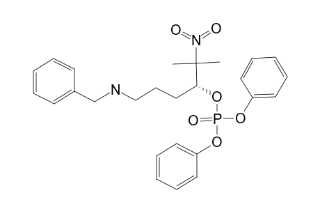 (4R)-N-BENZYL-4-DIPHENYLPHOSPHATOXY-5-METHYL-5-NITRO-HEXYLAMINE