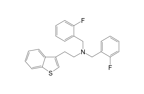 N,N-Bis-(2-Fluorobenzyl)-2-(1-benzothiophene-3-yl)ethylamine