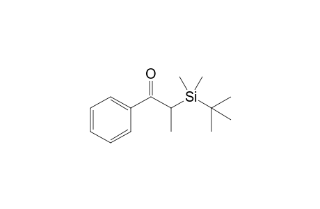 2-[tert-butyl(dimethyl)silyl]-1-phenyl-1-propanone