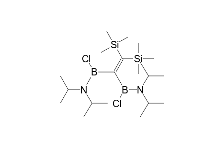 1,1-bis[(diisopropylamino)chloroboryl]-2,2-bis(trimethylsilyl)ethylene