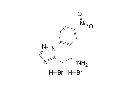 5-(.beta.-Aminoethyl)-1-(p-nitrophenyl)-1,2,4-triazole - dihydrobromide