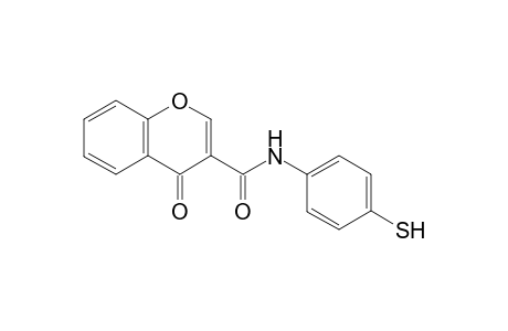 N-(4-Mercaptophenyl)-4-oxo-4H-chromene-3-carboxamide