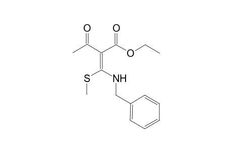 Ethyl-2-(1'-benzylamino-1'-methylthiomethylene)-3-oxo-butanoic ester
