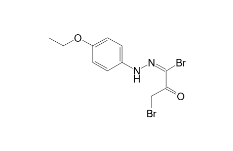 Propanehydrazonoyl bromide, 3-bromo-N-(4-ethoxyphenyl)-2-oxo-