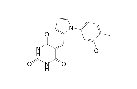5-{[1-(3-chloro-4-methylphenyl)-1H-pyrrol-2-yl]methylene}-2,4,6(1H,3H,5H)-pyrimidinetrione