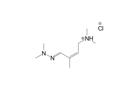 (1E,2Z)-4-Dimethylamino-2-methylbut-2-enal Dimethylhydrazone monohydrochloride