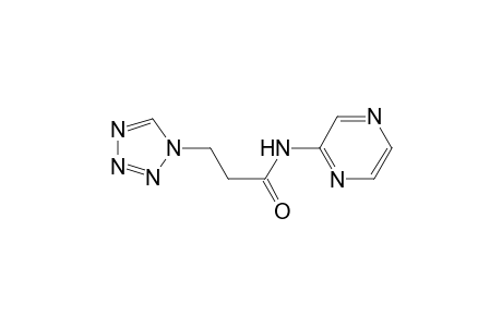 1H-1,2,3,4-Tetrazole-1-propanamide, N-(2-pyrazinyl)-