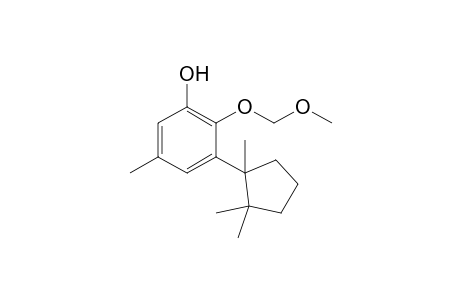 1,1,2-Trimethyl-2-(3-hydroxy-2-methoxymethoxy-5-methylphenyl)cyclopentane