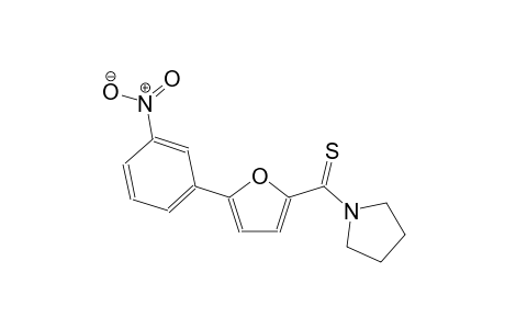 1-{[5-(3-nitrophenyl)-2-furyl]carbothioyl}pyrrolidine